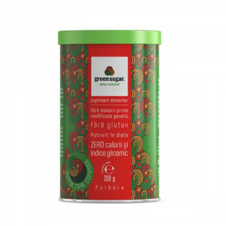 Alimente - Green Sugar Pulbere(cutie metalica) 300g Remedia