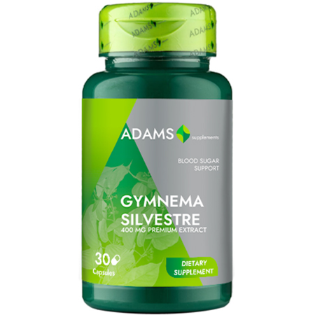 Diabet - Gymnema Sylvestre 400mg, 30cps, Adams Supplements