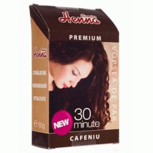 Suplimente alimentare - Henna Premium Cafeniu 60gr Kian Cosmetics