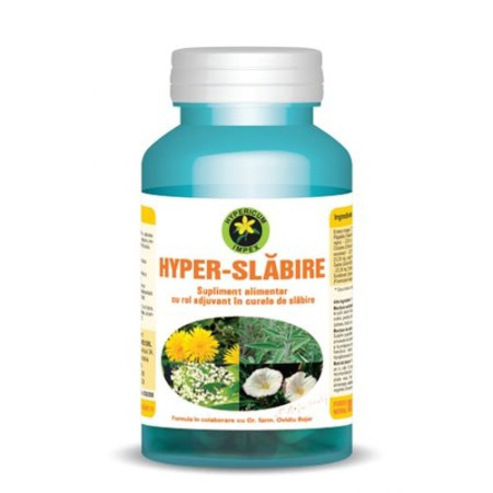 Pastile de slabit - Hyper Slabire 60cps 280mg Hypericum