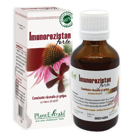 Suplimente alimentare - Imunorezistan Forte 50ml Plantextrakt