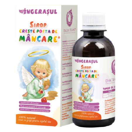 Ingeraș Sirop Crește Pofta de Mâncare 200ml Dacia Plant [1]