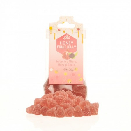Jeleuri Miere Mure Rodie 100g, Apidava [0]