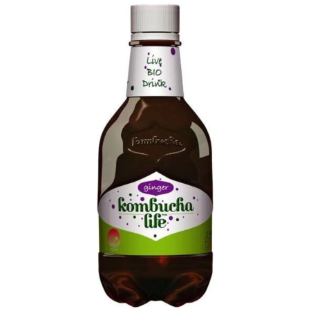 Ceaiuri de slabit - Kombucha Cu Ghimbir, Eco, SGR, 500Ml, Kombucha Life