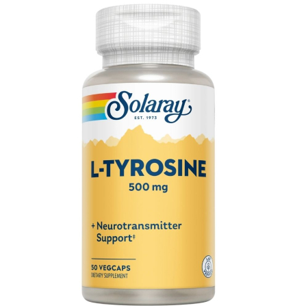 Sistem nervos - L-tyrosine 500mg, 50cps, Solaray