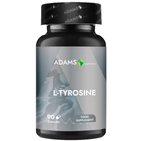 L-Tyrosine 500mg, 90cps, Adams Supplements [1]