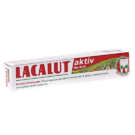Igiena orala - Lacalut Aktiv Herbal 75ml