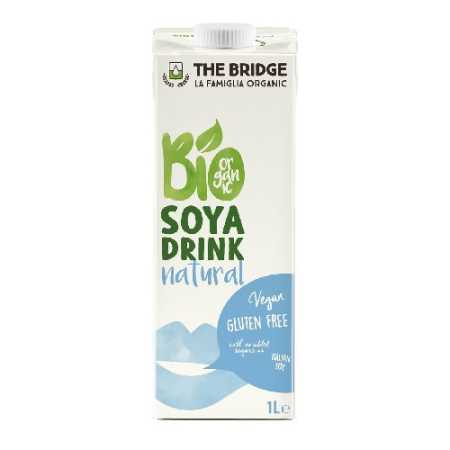 Lapte Bio de Soia Natural 1l The Bridge [0]