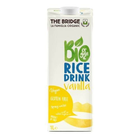 Lapte - Lapte Bio din Orez cu Vanilie 1l The Bridge