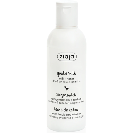 Creme cosmetice - Lapte Demachiant & Tonic cu Lapte de Capra 200ml Ziaja