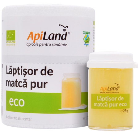 Suplimente alimentare - Laptisor de Matca Pur, Eco, 25g, Apiland