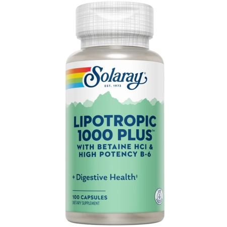 Lipotropic 1000 Plus, 100cps, Solaray [1]