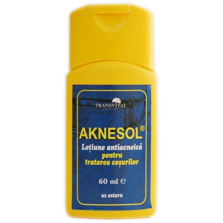 Loțiune Antiacneică, Aknesol, 60ml Transvital [0]