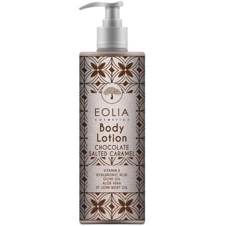 Creme cosmetice - Lotiune de corp cu Ciocolata si Caramel Sarat, 250ml, Eolia