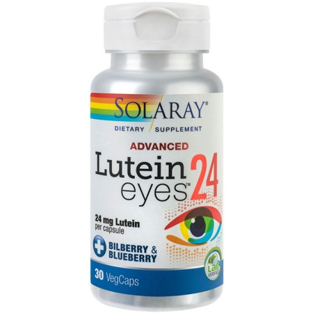 Sanatatea ochilor - Lutein Eye Advanced, 30cps, Solaray