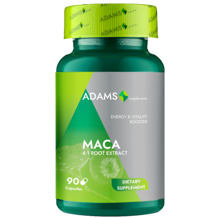 Produse sanatate sexuala - Maca 500mg, 90cps, Adams Supplements