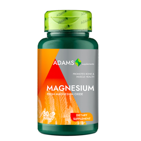 Magneziu 375mg 30tab, Adams [1]