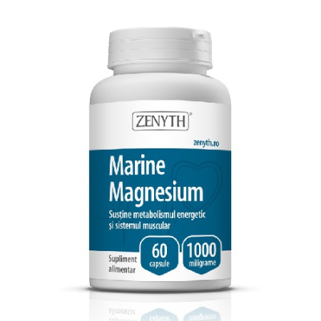Sistemul osos - Marine Magnesium 1000mg 60cps Zenyth