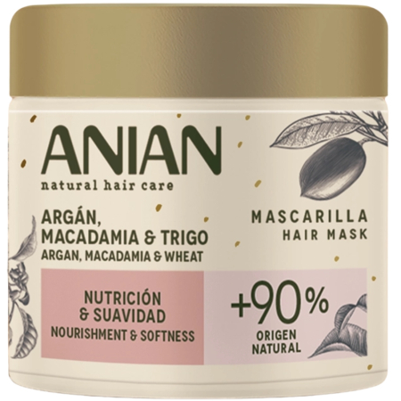Masca de par cu Argan & Macadamia, 350ml, Anian [0]