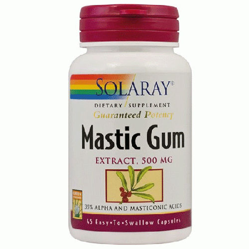 Digestie - Mastic Gum, 45 cps, Solaray