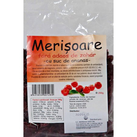 Merisoare cu Suc Ananas 200gr Deco Italia [0]
