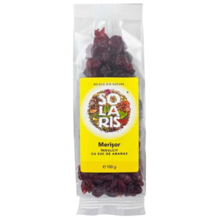 Merisor indulcit cu suc de Ananas, 100g, Solaris [0]