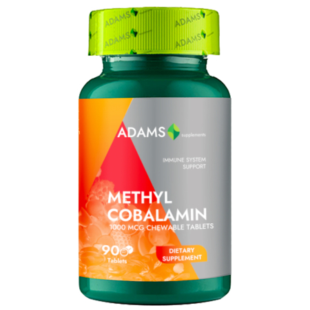 Vitamina B - Metilcobalamina 1000mcg, 90tab, Adams Supplements