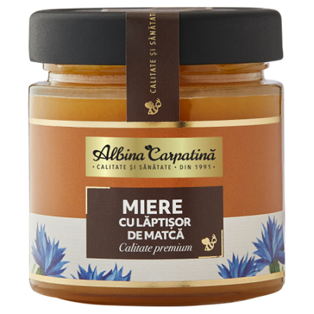 Miere - Miere cu Laptisor de Matca 270gr Apicola Pastoral