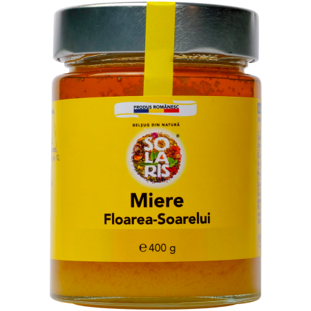Miere - Miere Floarea Soarelui 400gr Solaris