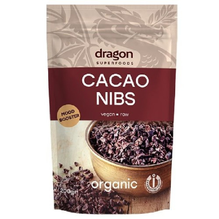 Miez din Boabe de Cacao Bio (Cacao Nibs) 200gr [1]