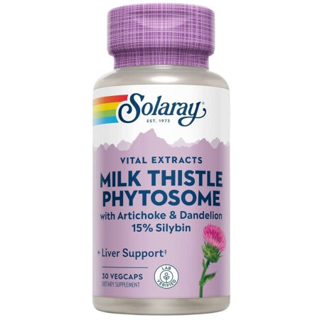 Hepato-biliare - Milk Thistle, 30cps, Solaray