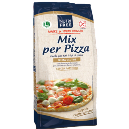 Paine, faina si mixuri fara gluten - Mix pentru Pizza 1000gr Nutrifree