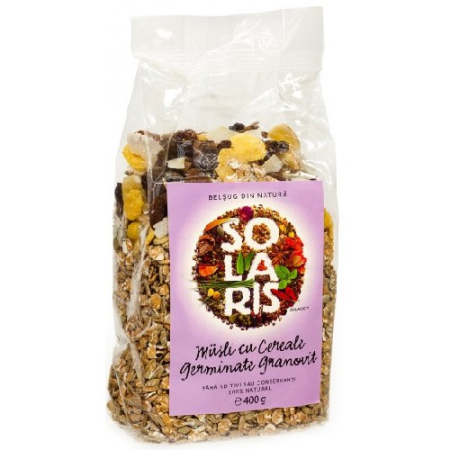 Musli cu Cereale Germinate Granovit 400g Solaris [0]