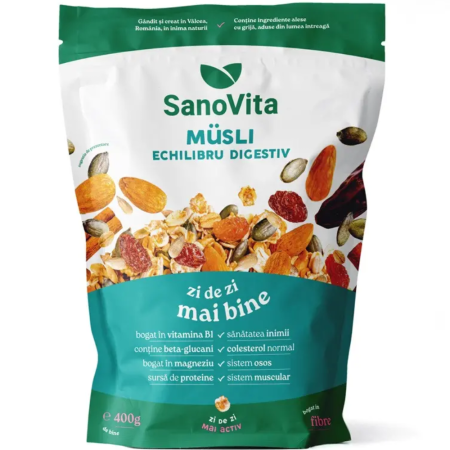 Cereale - Musli Echilibru Zipper 400g Sano Vita