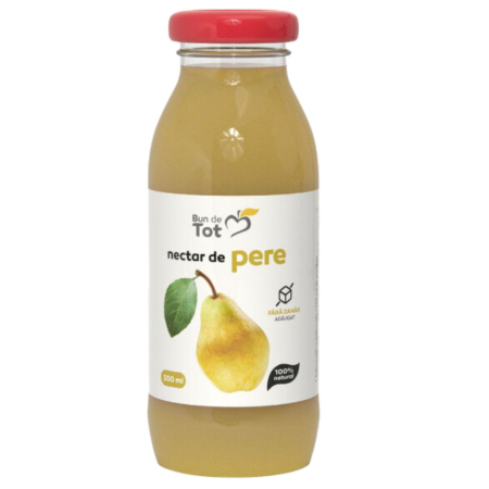 Nectar de Pere, fara zahar, SGR, 300ml, Bun de Tot [0]