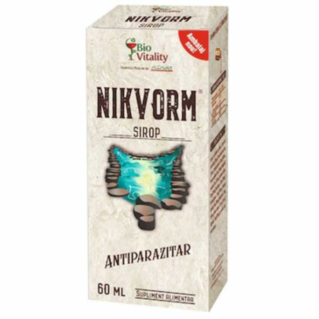 Nikvorm Sirop, 60ml, Biovitality [1]