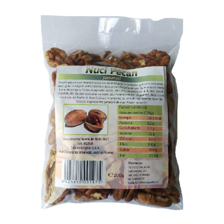 Insula de mirodenii - Nuci Pecan Jumatati 200gr Deco Italia