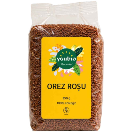 Cereale - Orez rosu organic, 350g, youbio