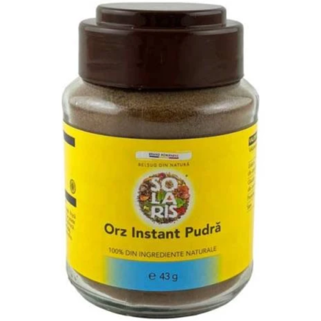Cereale - Orz Instant Pudra 100% 43gr Solaris