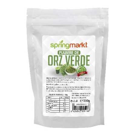 Superalimente - Orz verde Pulbere, 250gr, springmarkt