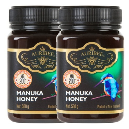 Pachete - Pachet 1+1 Miere Manuka MG200+ 500gr Auribee