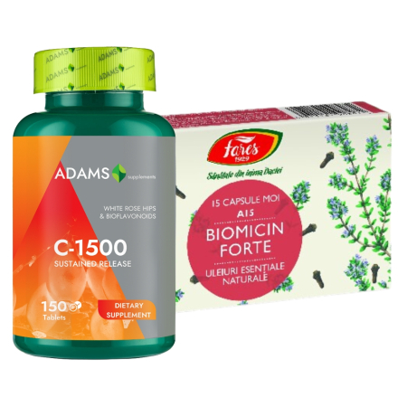 Pachete - Pachet de imunitate - Vit. C + Biomicin