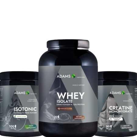 Produse pentru sportivi - Pachet Izolat Ciocolata, Creatina & Isotonic