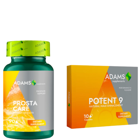 Potenta barbati - Pachet Potent 9 & Prosta Care