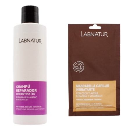 Sampoane si balsamuri - Pachet Reparator Par Labnatur