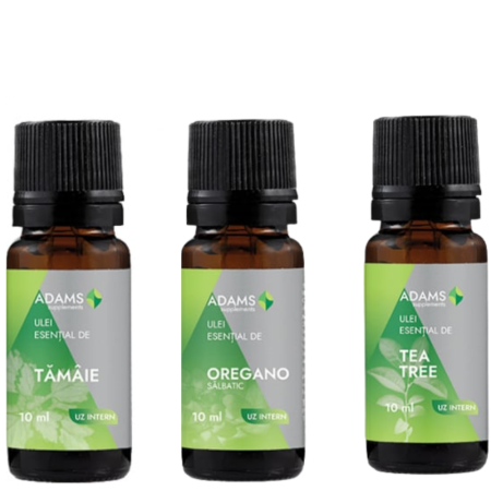 Pachete - Pachet  Ulei esential Tamaie, Oregano, Tea Tree