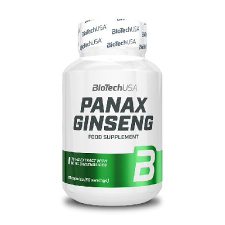 Suplimente fitness - Panax Ginseng, 60cps, Biotech USA