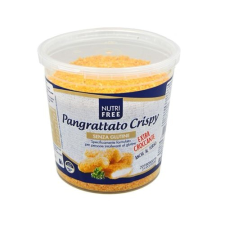 Paine, faina si mixuri fara gluten - Pangrattato - Pesmet Crispy, 250g, NutriFree