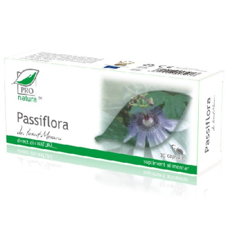 Somn usor - Passiflora 30cps Pro Natura