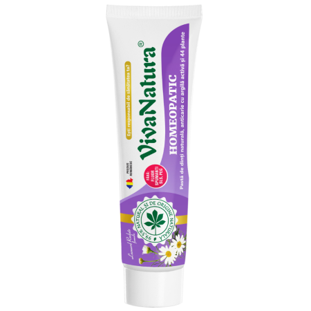 Igiena orala - Pasta de Dinti Homeopatic 150ml Vivanatura